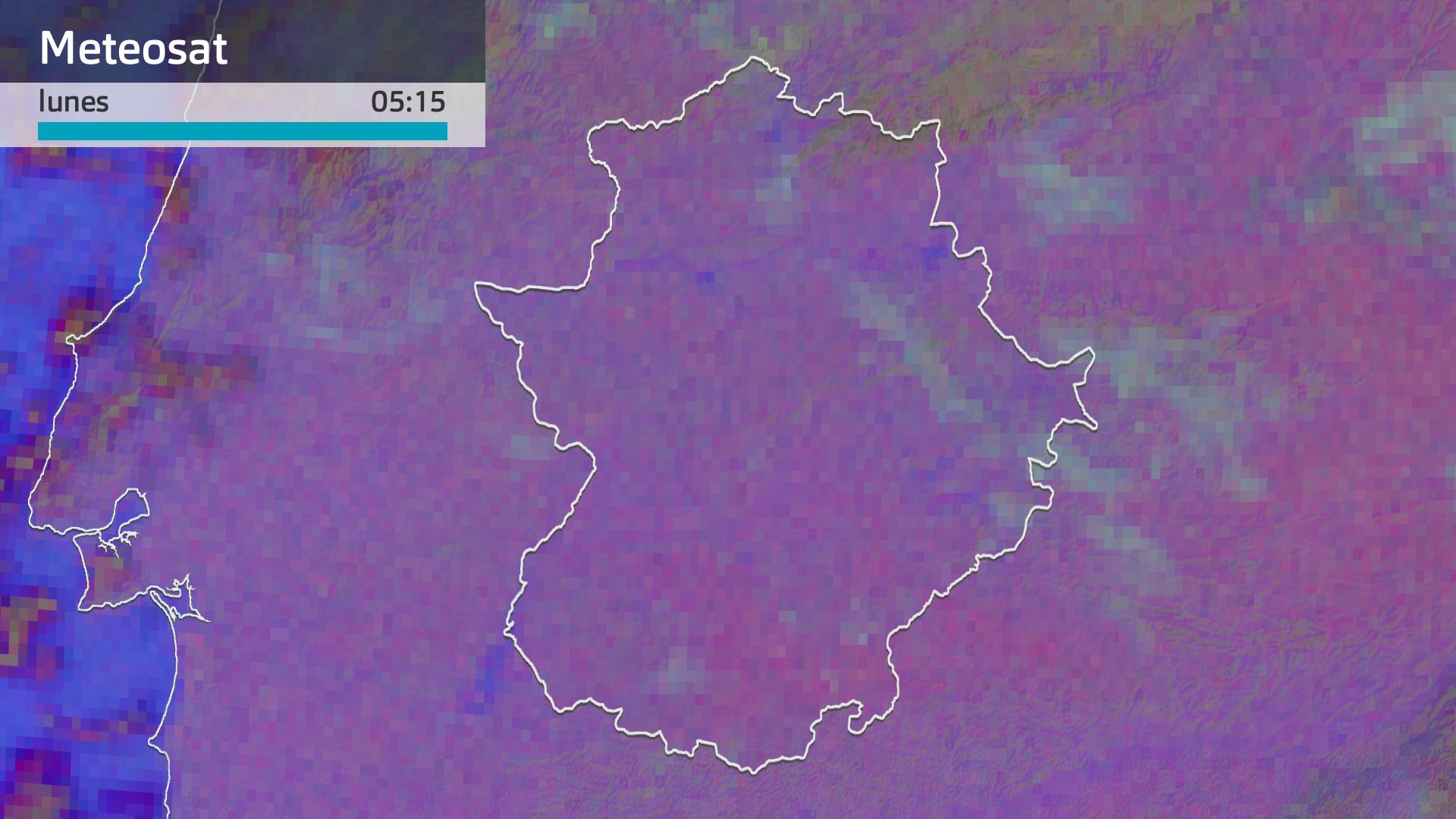 Imagen del Meteosat lunes 6 de noviembre 5:15 h.