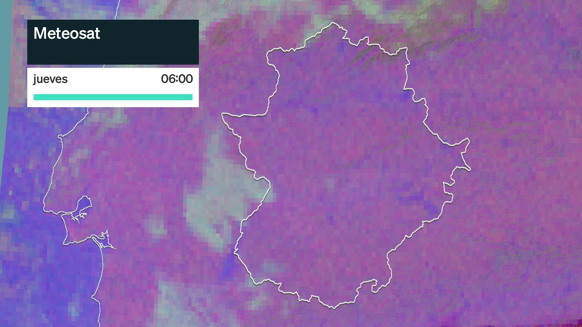 Imagen del Meteosat jueves 14 de mayo 6 h.