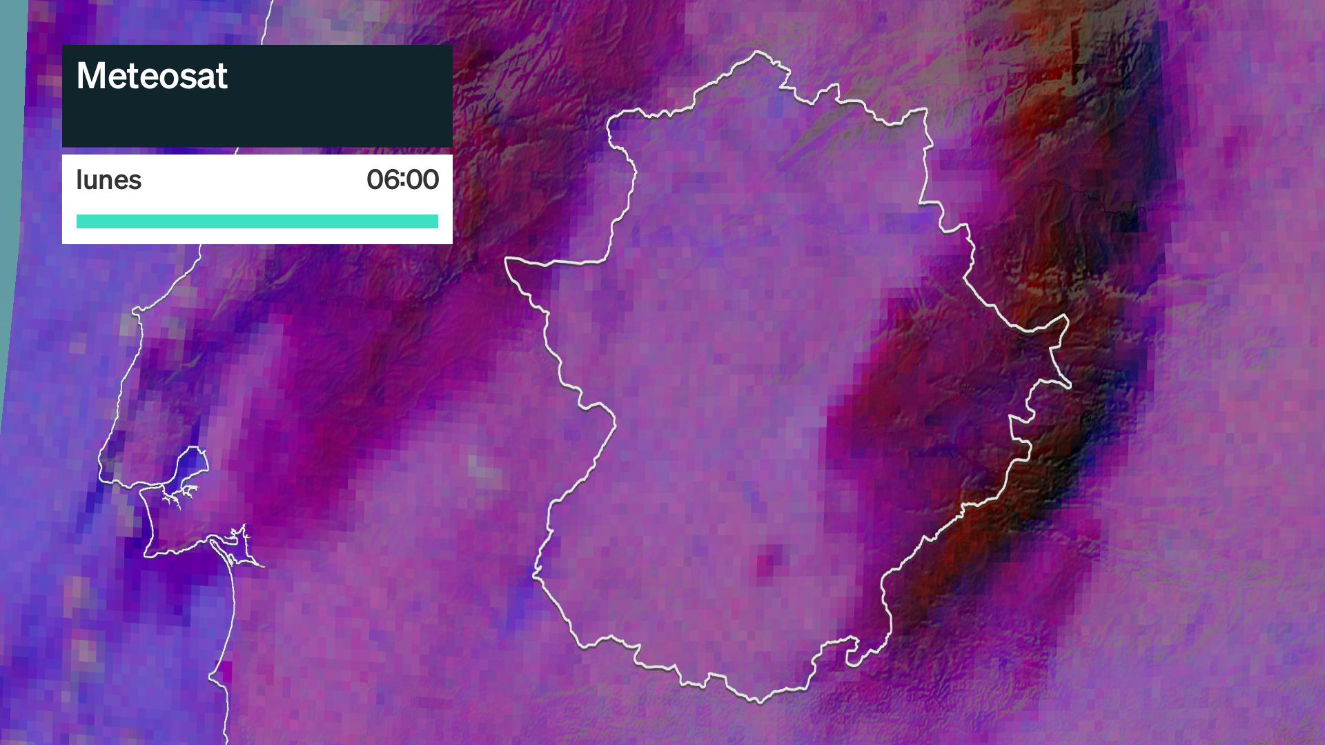 Imagen del Meteosat lunes 18 de mayo 6 h.