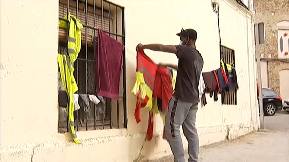 trabajador senegalés de renovables