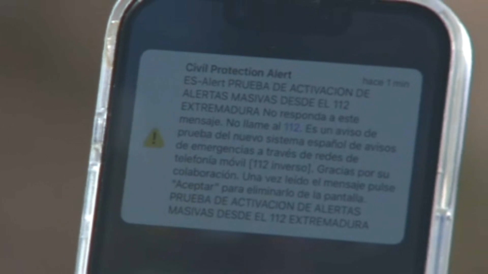 Mensaje de alerta