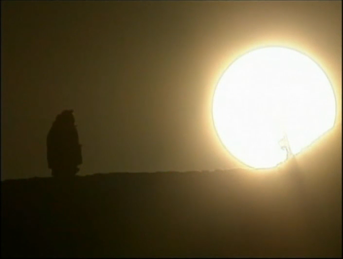 El sol en el equinoccio de otoño