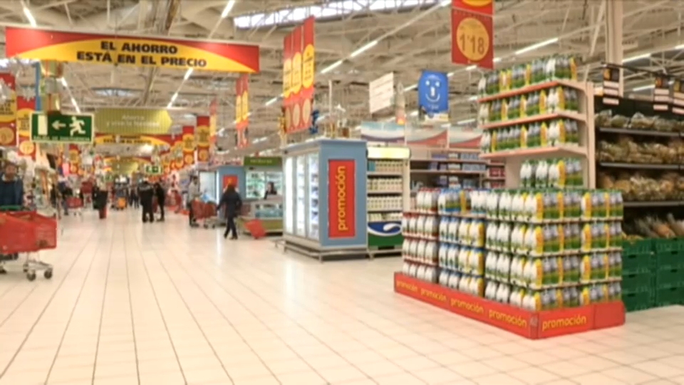 Interior de un supermercado. Foto: Canal Extremadura