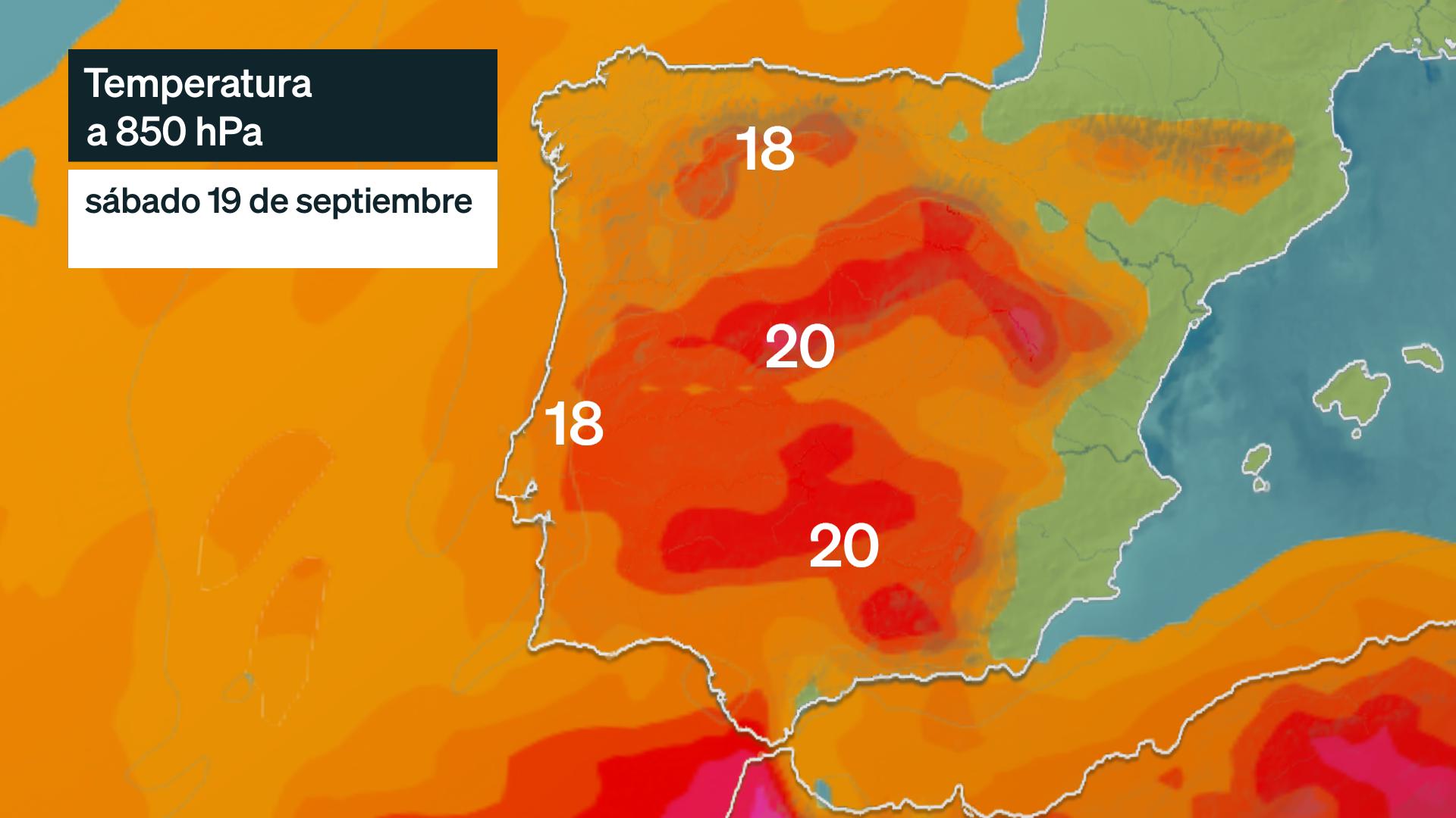 Temperatura a 850 hPa