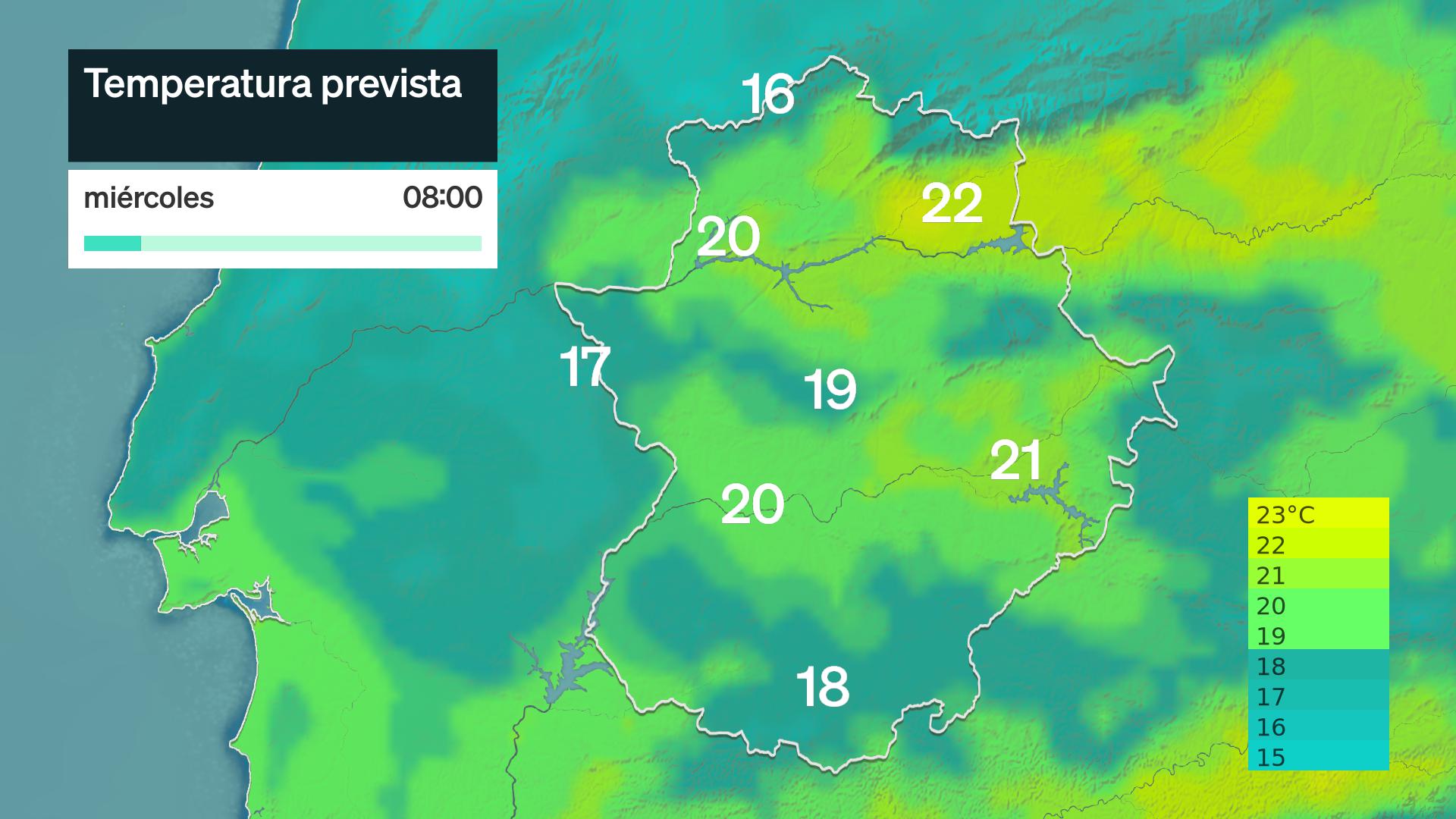 Temperatura mínima prevista