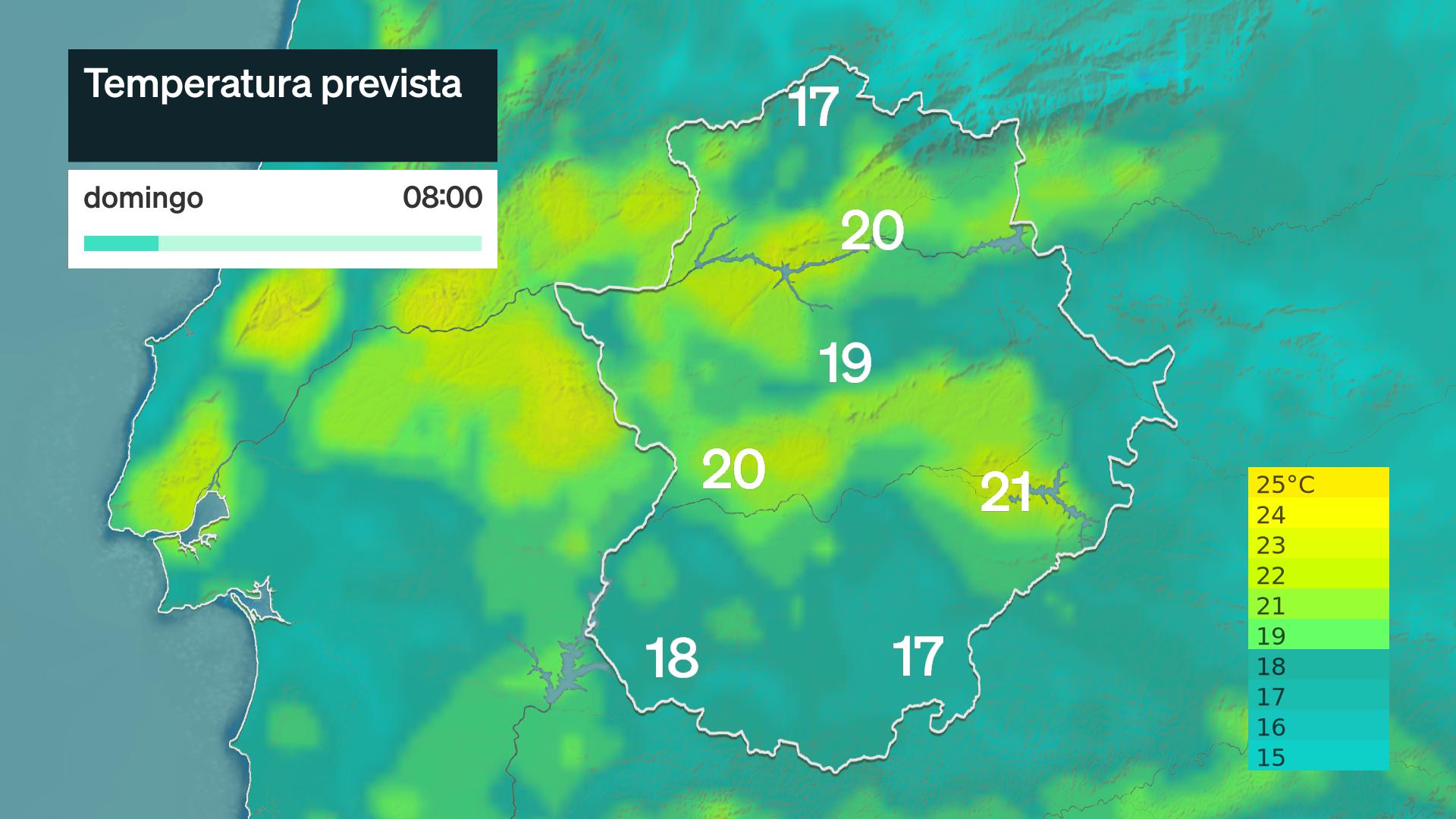Temperatura mínima prevista