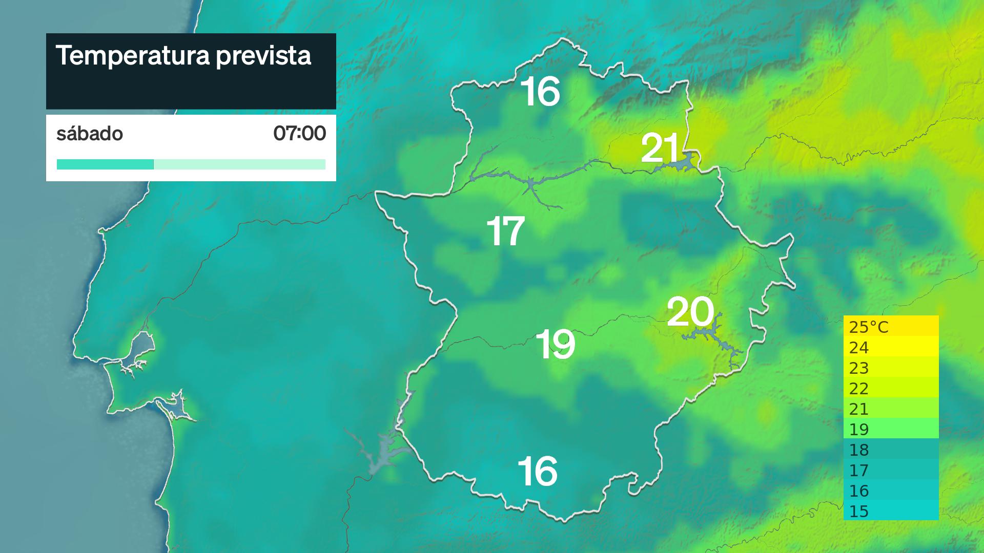 Temperatura mínima prevista