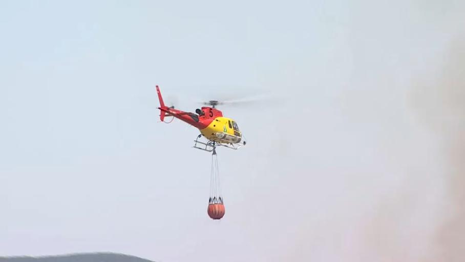 Declaran nivel 1 por incendio forestal en Talarrubias por riesgo en infraestructuras
