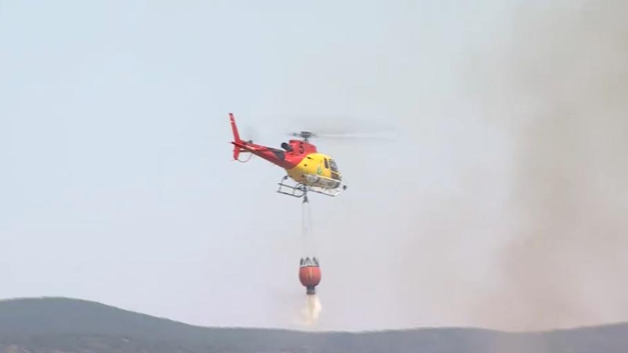 El Plan Infoex activa el nivel 1 de peligrosidad en un incendio forestal en Granja de Torrehermosa