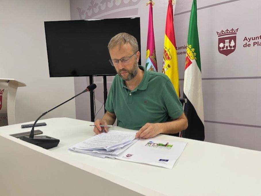 Concejal de Hacienda del Ayuntamiento de Plasencia, José Antonio Hernández.