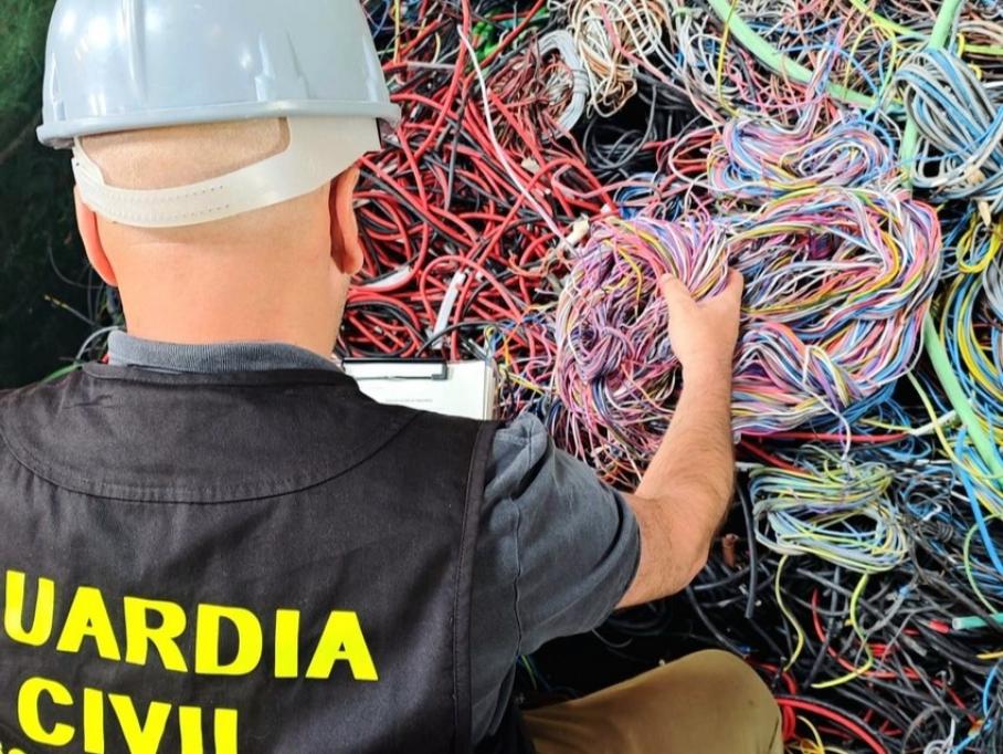 Cableado recuperado