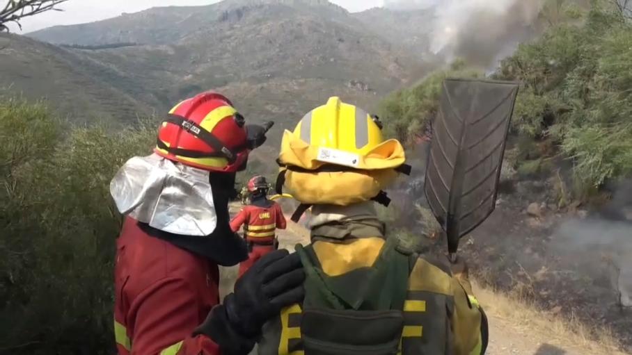 Extremadura es la tercera CCAA con más hectáreas quemadas en la ola de incendios, con 44.480, según Copernicus