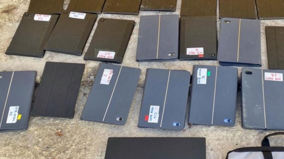 Tablets recuperadas en Hornachos