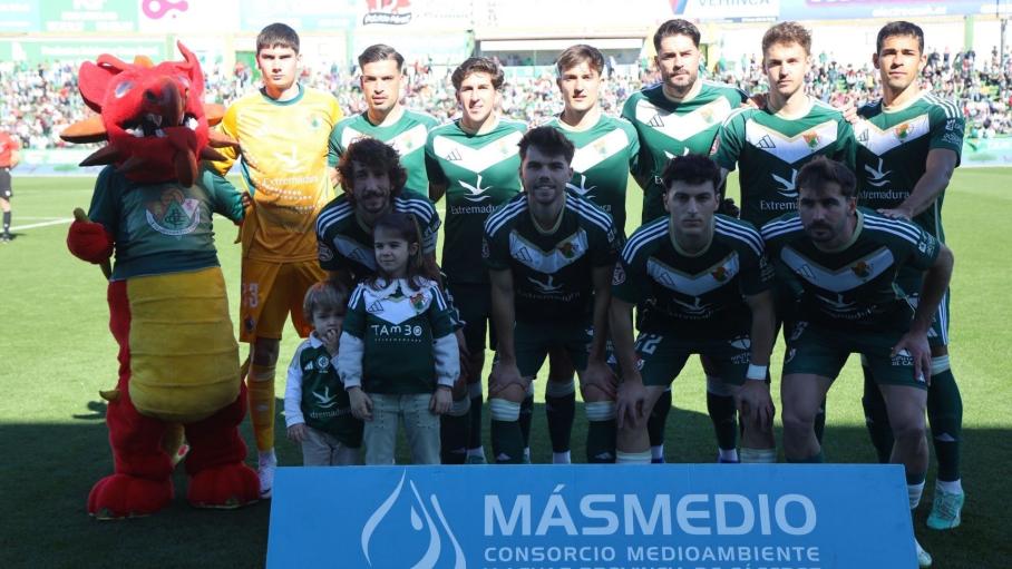 Once inicial del Cacereño este domingo