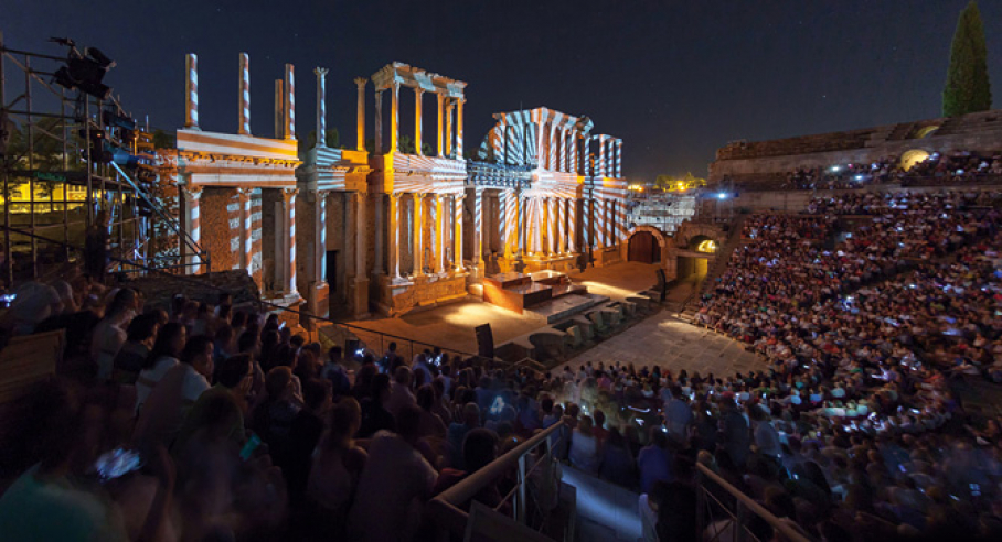 Imagen del Festival Internacional de Teatro Clásico de Mérida