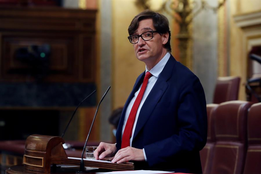 El ministro de Sanidad, Salvador Illa