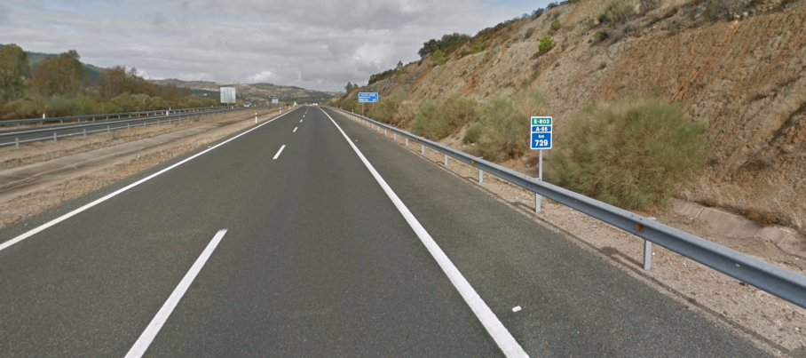 Autovía A-66 en Monesterio