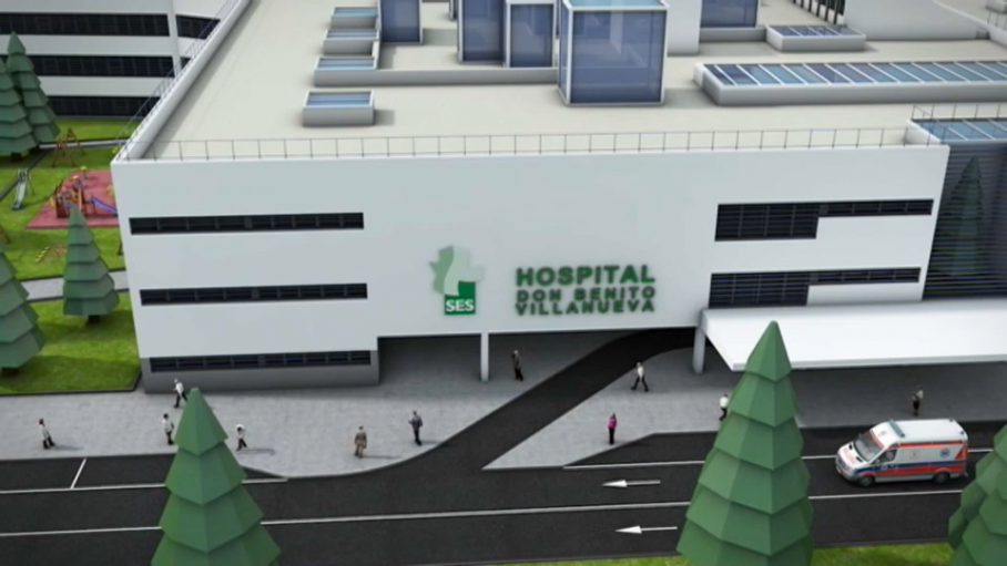 Recreación del nuevo hospital Don Benito-Villanueva de la Serena