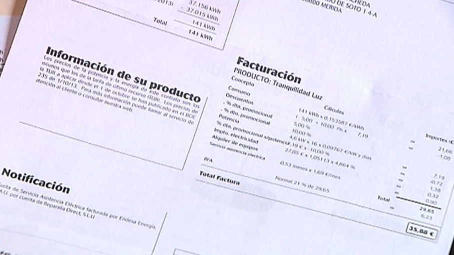 Factura de la luz