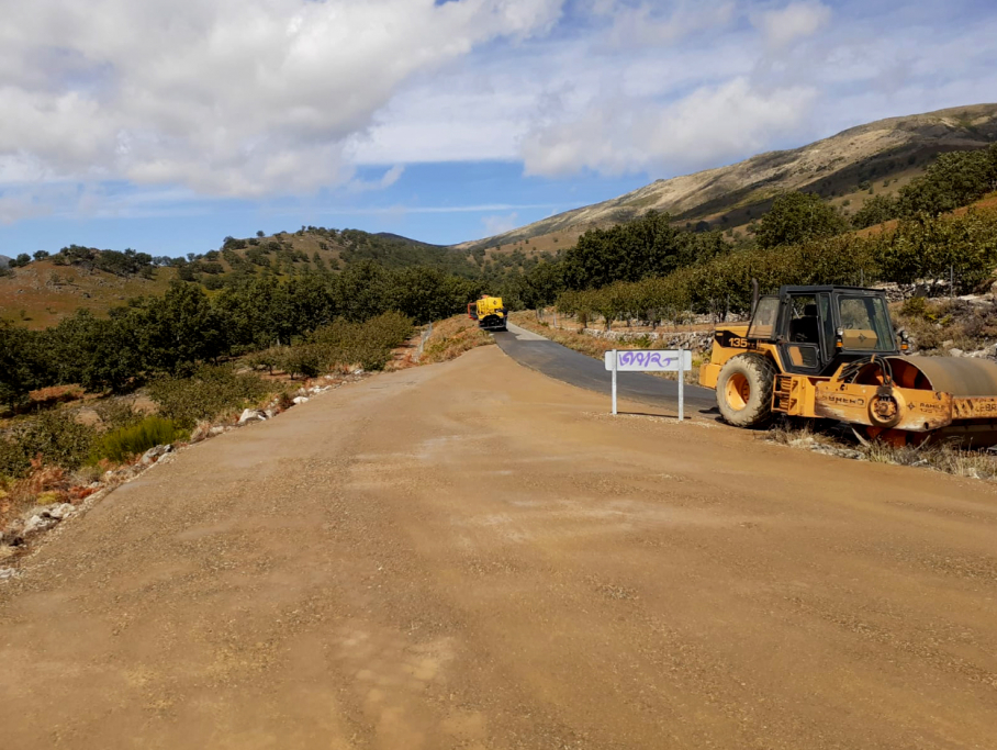 Obras de mejora en la señalización de la carretera