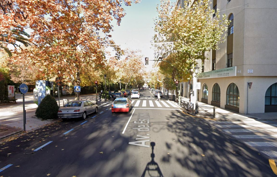 Avenida de España, donde se ha producido el accidente