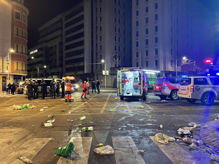 Emergencias en carnaval de Badajoz 2022
