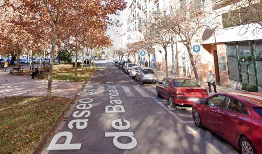Calle donde se produjo el atropello