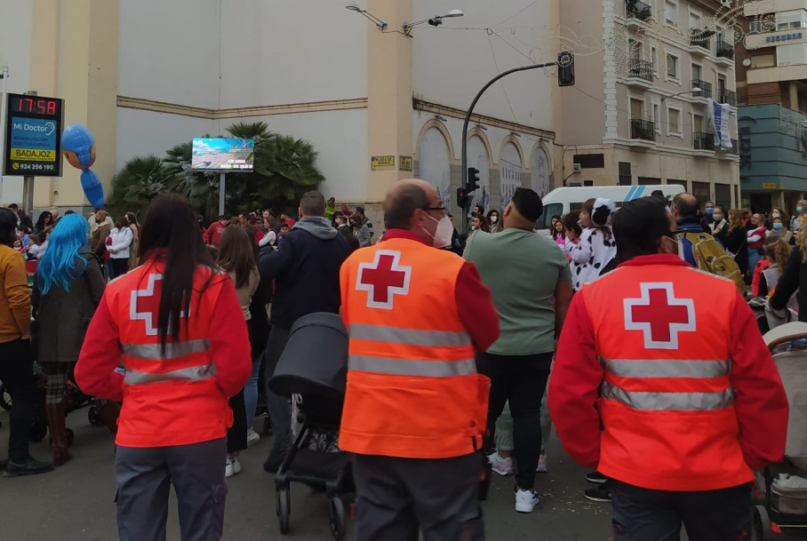 Cruz Roja en el carnaval de Badajoz