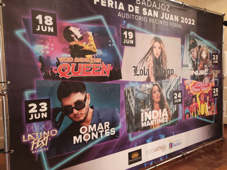 Cartel musical de la Feria de San Juan