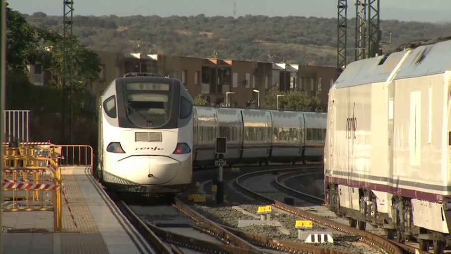 Tren estación Plasencia