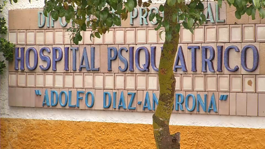 Entrada del centro sociosanitario de Mérida en el que se produjo la agresión