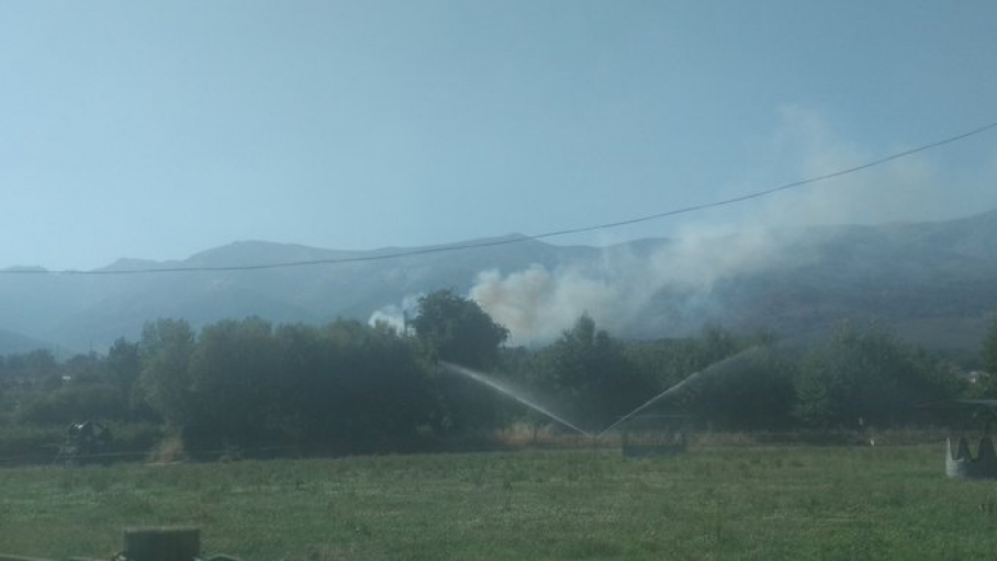 Incendio en Madrigal de la Vera