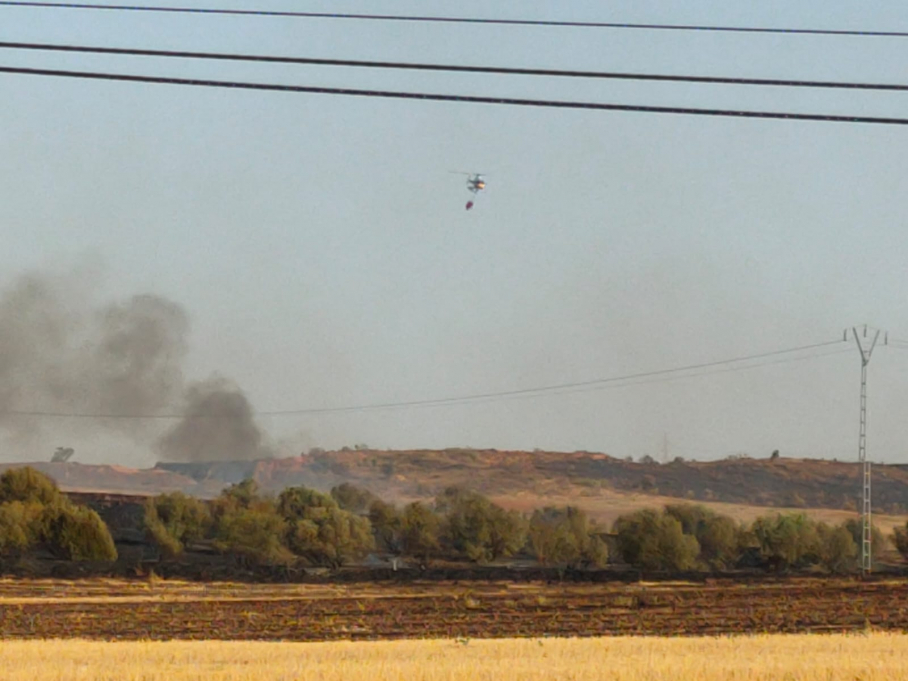 Incendio en Badajoz