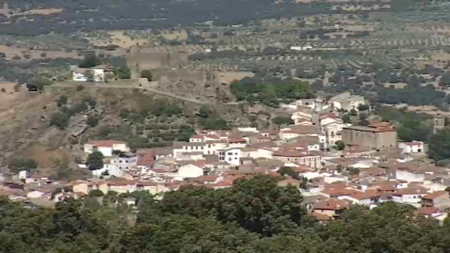 Paisaje sierra de Montánchez