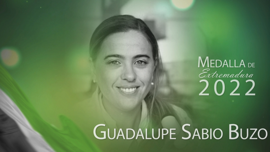 Guadalupe Sabio Buzo, Medalla de Extremadura 2022