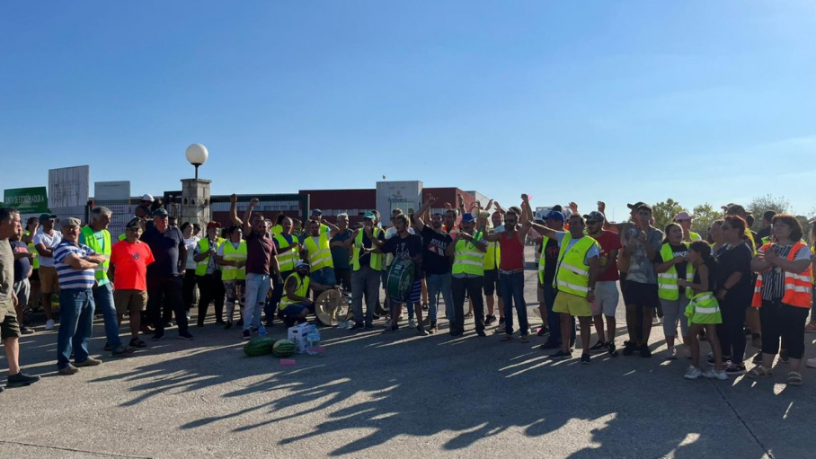 Protestas en Montehermoso