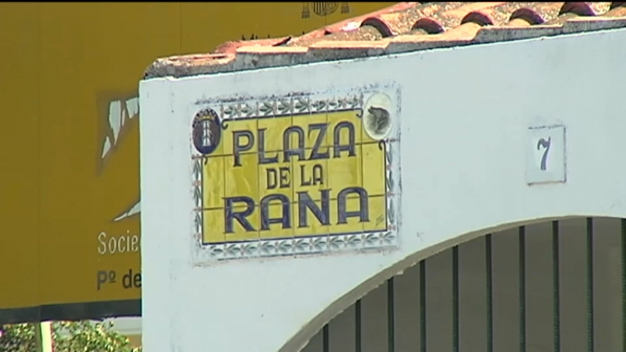 Plaza de la rana en Badajoz