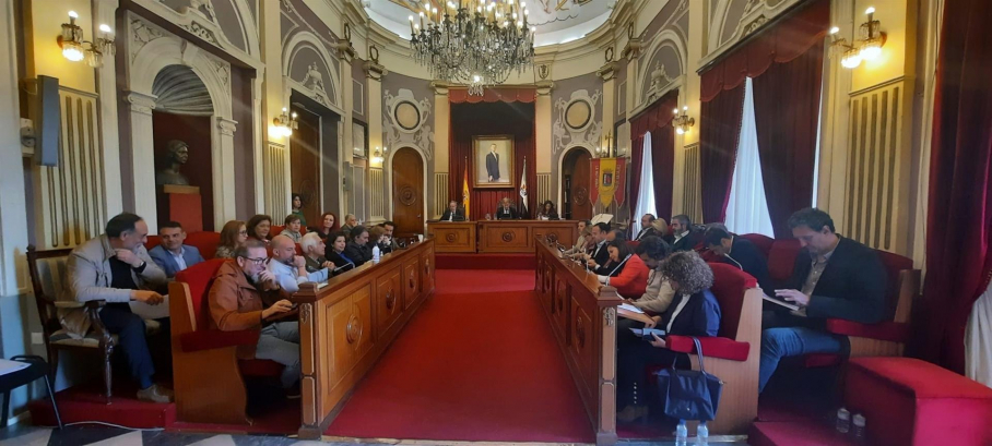 Pleno ayuntamiento de Badajoz