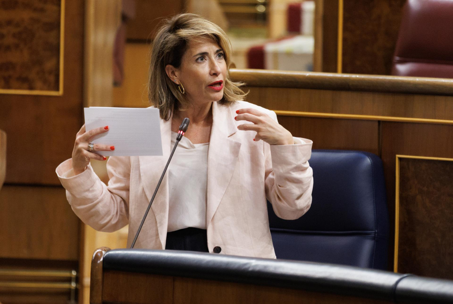 Ministra de Transportes, Raquel Sánchez