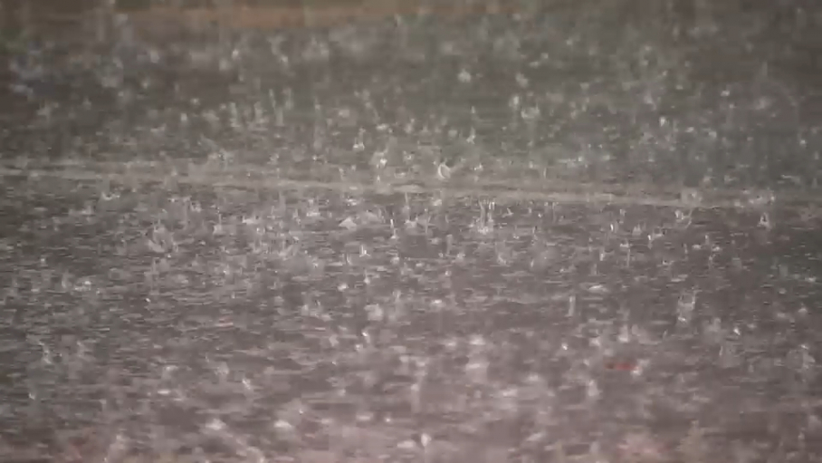 La lluvia también participa en los comicios