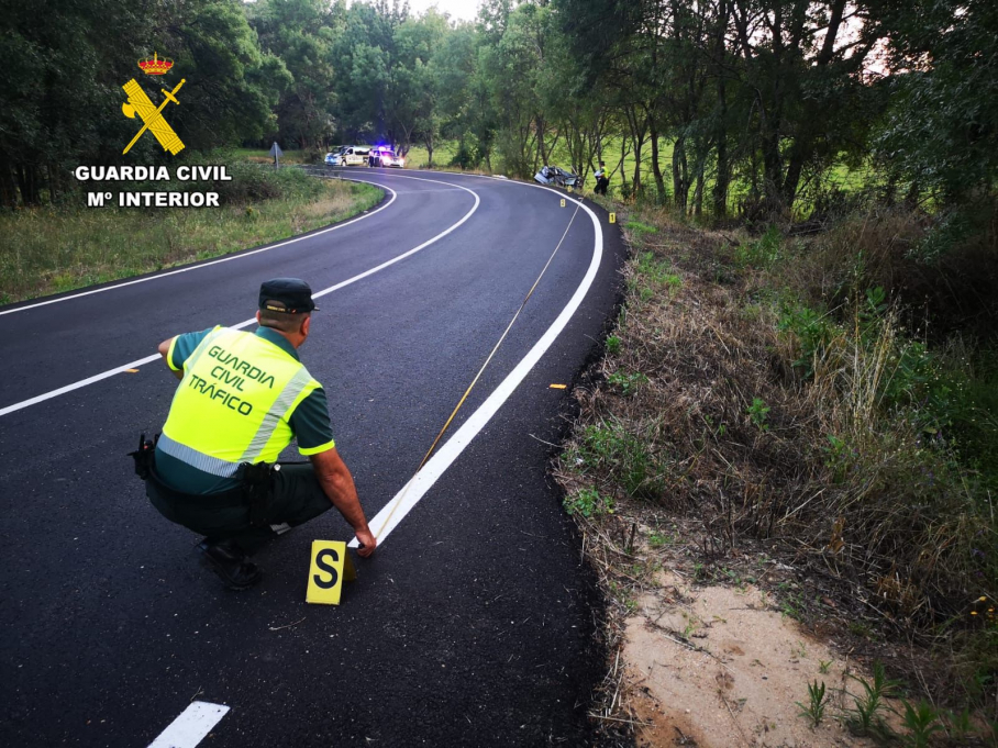 Accidente de tráfico mortal en Robledillo de la Vera