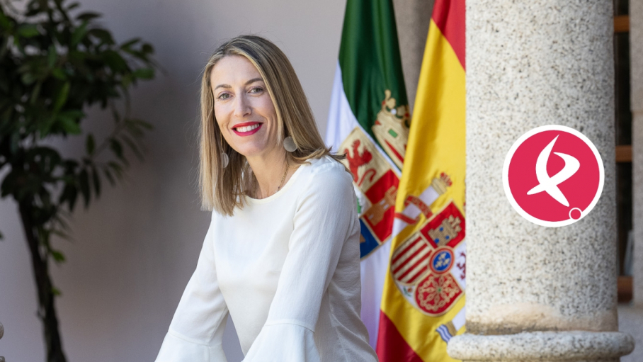 Canal Extremadura entrevista a la presidenta de la Junta de Extremadura, María Guardiola
