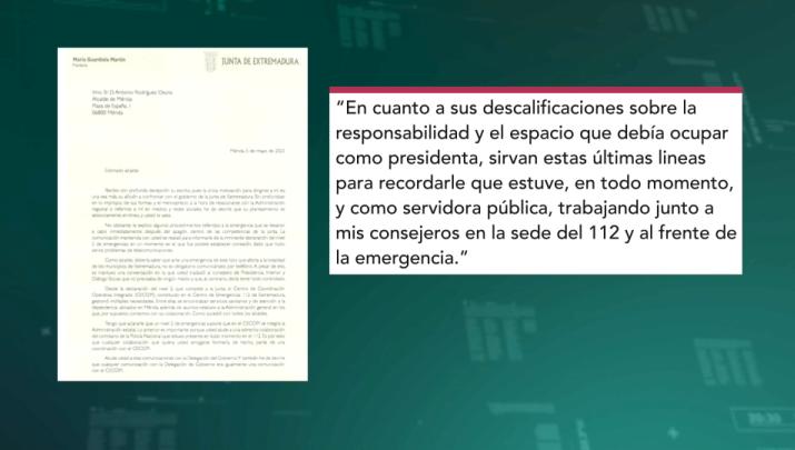 Cruce de reproches entre el alcalde de Mérida y la presidente de la Junta a raíz del apagón