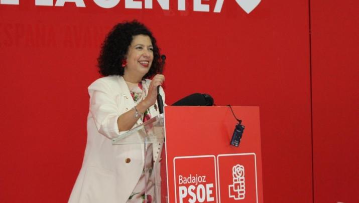 Silvia González, secretaria del PSOE local de Badajoz