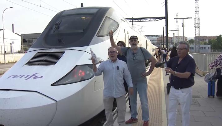 "Bienvenido, Mister Alvia" en Plasencia