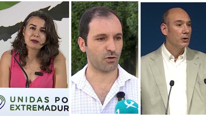 PP y VOX  insisten en que el presidente del Gobierno debe dimitir y desde Unidas por Extremadura ponen el foco en las empresas corruptoras