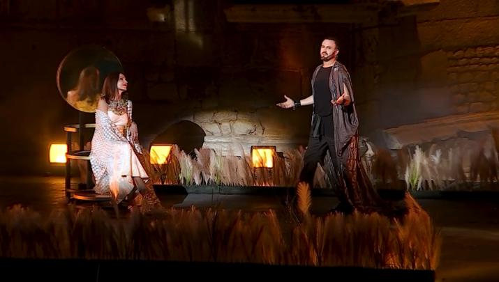 VÍDEO: Cleopatra ya y Marco Antonio explican las claves de sus personajes en el musical de esta noche