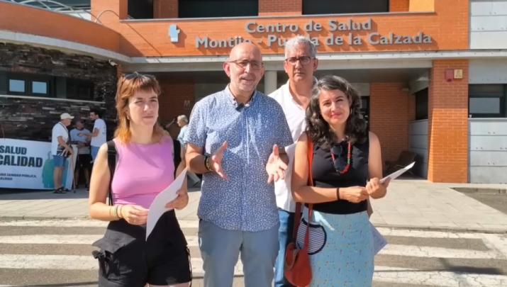 Diputados de Unidas por Extremadura visitan el Centro de Salud de Montijo-Puebla de la Calzada