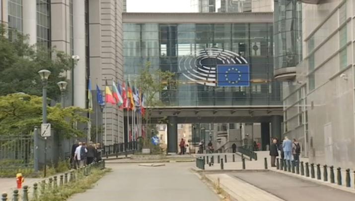 Edificio del Parlamento Europeo en Bruselas