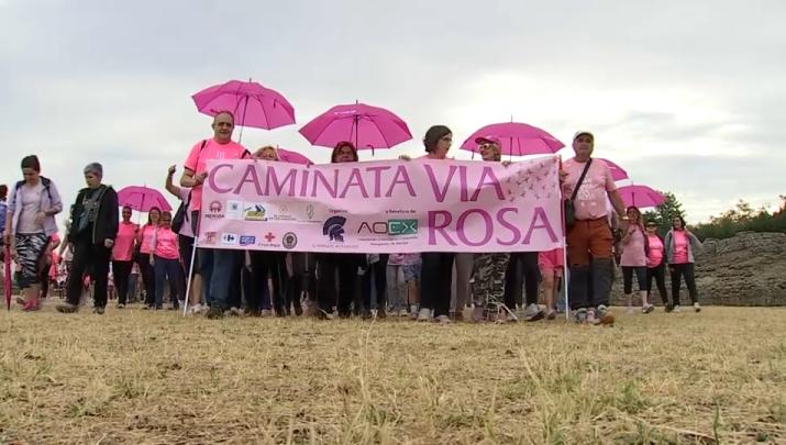 Marcha rosa en Mérida por el Día Mundial del Cáncer de Mama